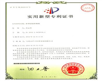 新型凃鉑陽(yáng)極板實(shí)用新型專利